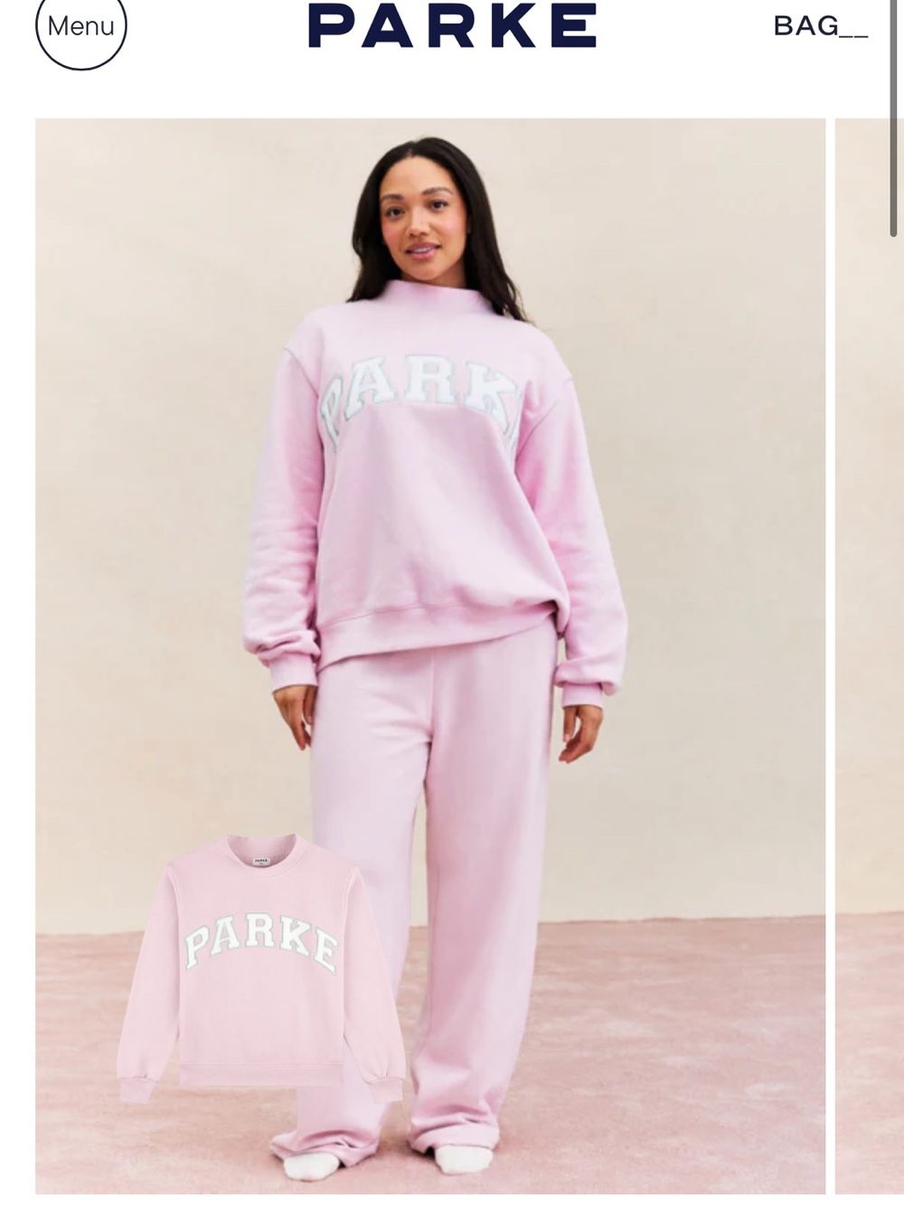 PARKE SPRINKLE MOCKNECK NWT S/M